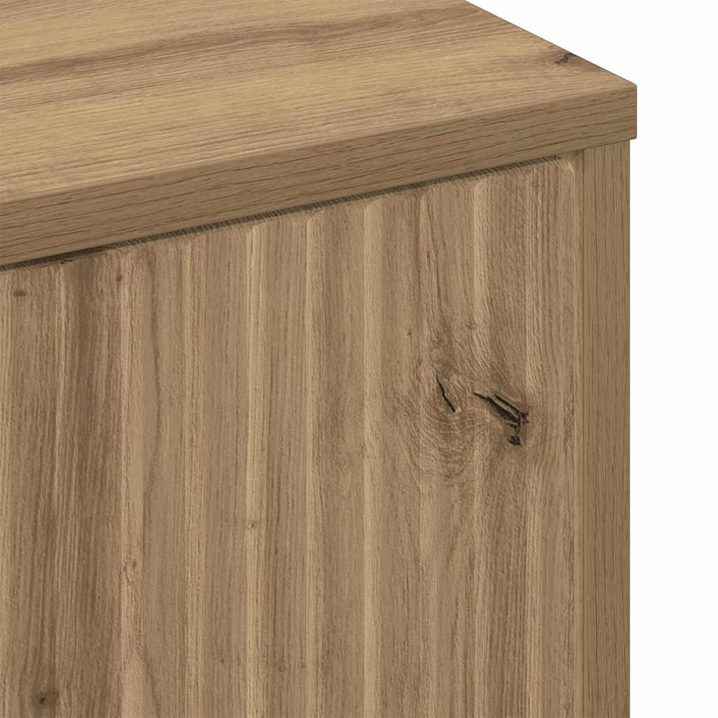 Sideboard Artisan-Eiche 69,5 x 33 x 82 cm Holzwerkstoff